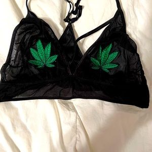 Spencer Leaf 420 Bralette size L